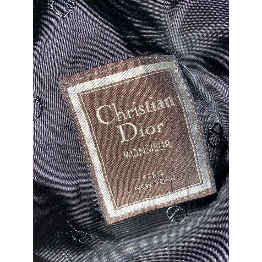 Gray Christian Dior Monsieur Trench Coat - Picture 4 of 4
